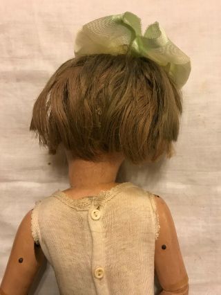 Antique Schoenhut girl doll 21 