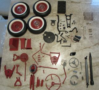 Vintage Renwal Visible Automobile Chassis Model Assembly Kit 1/4 Scale JUNKYARD 2