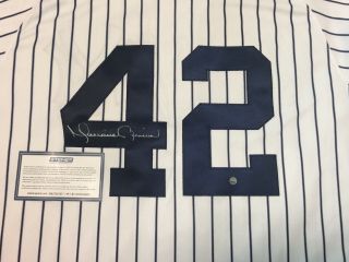 Mariano Rivera Signed York Yankees Authentic Home Jersey Steiner