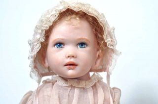 Rare 1999 Anne Hieronymus Artist Doll Signed By Artist 17 " Gorgeous