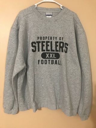 Vintage Pittsburgh Steelers Football Sweatshirt - Size Men 