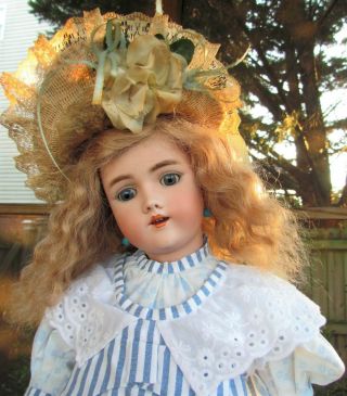23 1/2 " Antique German Doll Heinrich Handwerck Simon & Halbig Doll Perfect