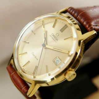 Omega Geneve Automatic Cal.  1012 Gold - Plated Men 