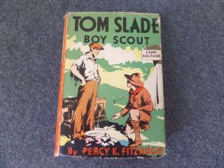Tom Slade Boy Scout Of The Moving Pictures - 1915 - Percy K.  Fitzhugh - Dust Jacket