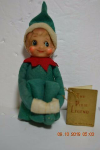 Vintage Inarco 1966 The Pixie Legend Knee Hugger Elf With Hang Tag