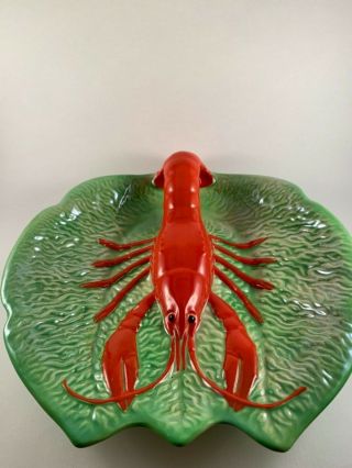 Vintage Wembley Ware Lobster Plate Australian