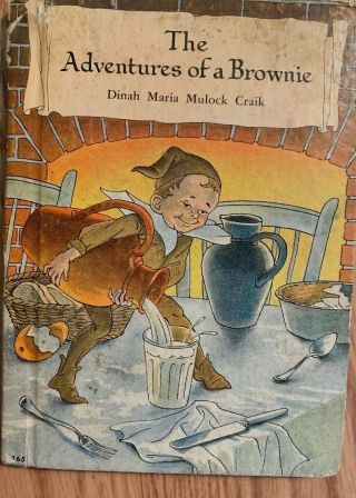 Vintage The Adventures Of A Brownie Book 1938 Edition Dinah Maria Mulock