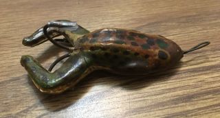 Rare Vintage Frog Lure Unique Carswell Wood/composite?