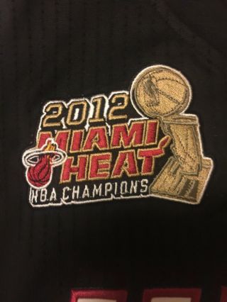 LeBron James Signed 2012 Black Miami Heat Jersey UDA LE 12/12 3