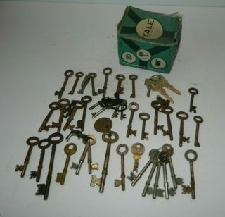 Box Of Vintage Keys