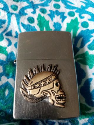 Punk Rock Zippo 2012 Comes With Unfired Zippo Insert From 2018