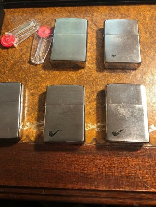 Zippo Lighters And Pipes
