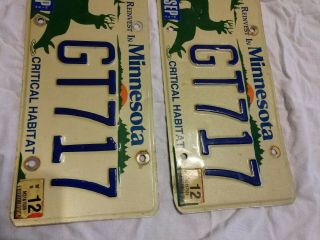 MN critical habitat license plates with deer 3