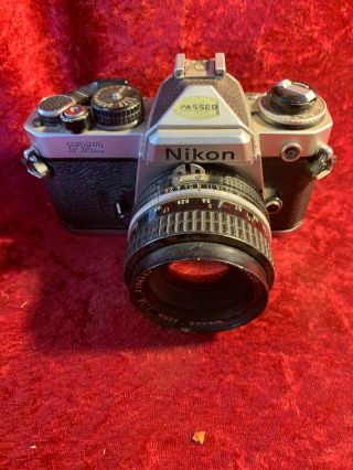 Vintage Nikon Fe2 Film Camera Body Only Made In Japan