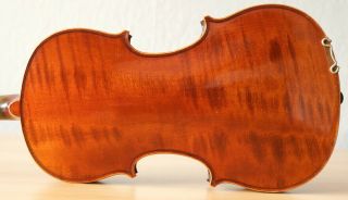 Old Violin 4/4 Geige Viola Cello Fiddle Label Paul Bailly