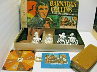 Barnabas Collins Dark Shadows Game With Fangs 2 Stakes Vintage 1969