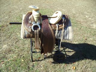 Mexican Saddle - Antique - Collector - Rider