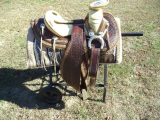 Mexican Saddle - Antique - Collector - Rider 3