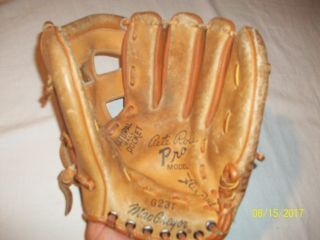 Vintage Macgregor G23t Pete Rose Leather Baseball Glove Right Hand
