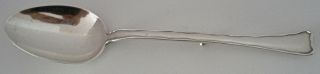 Gorgeous Tiffany Sterling Lap Over Edge Pattern 11 " Platter Spoon With Button