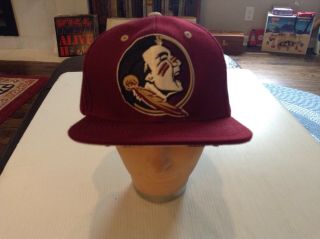 Florida State University Fsu Seminoles Zephyr Flat Bill Snapback Hat - Cool