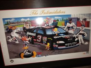 Dale Earnhardt Signed Picture With Authentication