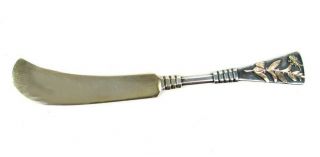 George Shiebler Sterling Silver Mixed Metals Knife Applied Bug Motif Aesthetic