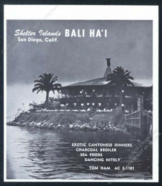 1964 Bali Hai Ha 