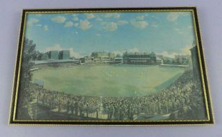 England V Australia At Lords 1938 Vintage,  Professionally Framed Print