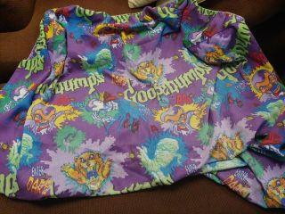 Vintage Goosebumps Twin Flat & Fitted Sheets Set One Pillowcase Bedding
