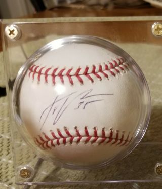 Justin Verlander Signed Official Major League Baseball 2006