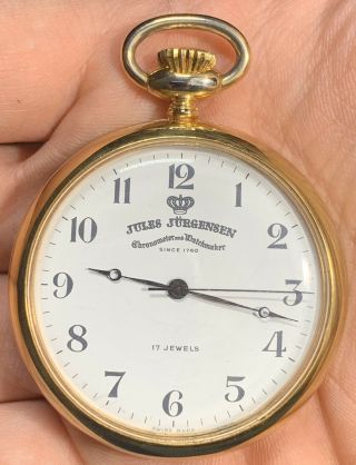 Vintage Jules Jurgensen Pocket Watch
