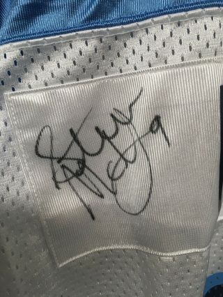 Tennessee Titans Signed Autographed By Steve Mcnair Jersey Beckett