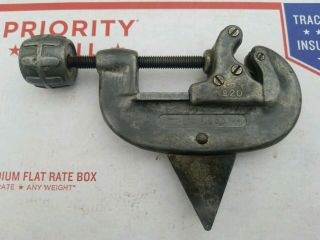 Vintage Ridgid No.  20 Tubing & Pipe Cutter 5/8 " To 2 - 1/8 " O.  D.  Made In Usa