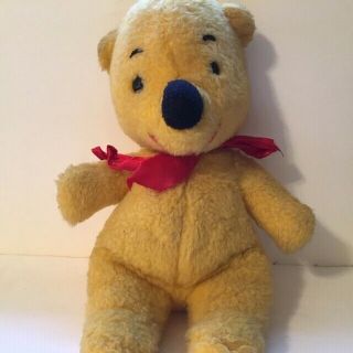 Sears Gund Disney Vintage Winnie The Pooh Bear 14 " Plush Stuffed Animal Toy