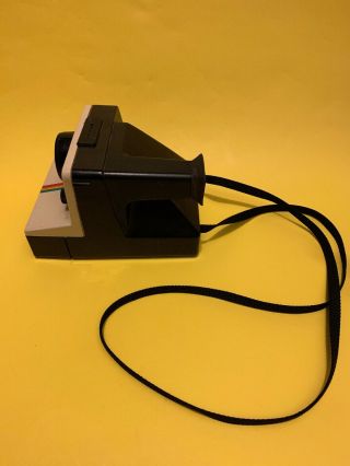 Vintage Polaroid Land Camera SX - 70 One Step with Rainbow Stripe 2