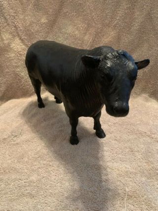 Rare Vintage Breyer Horse Animal 365 Black Angus Bull