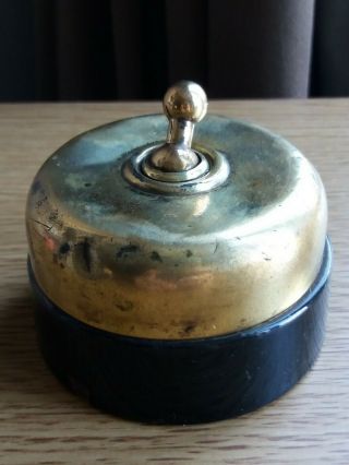 Wandsworth 7236 Vintage Brass/ Ceramic Toggle Light Switch