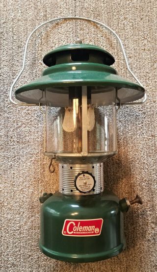 Vintage Coleman 228f195 Lantern W/original Box 2 Mantle Floodlight 1969