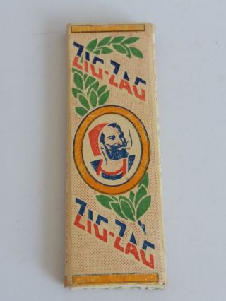 Vintage Zig - Zag Tobacco Cigarette Rolling Paper Packet