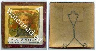 Rhine N Co - 5 - Cent Cigar Maker - Womelsdorf - Berks Co - Pa - John A Rhine - Admiral Irwin