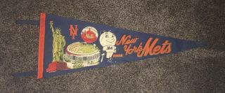 York Mets Pennant Vintage 1960 