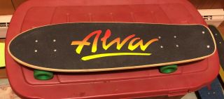Tony Alva 30 " Vintage Skateboard Tracker Trucks Kryptonic Wheels