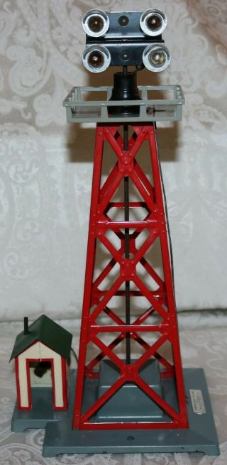 Vintage American Flyer 774 Painted Floodlight Tower Ex