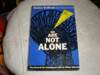 We Are Not Alone By Walter Sullivan 1966 Hc/dj 2nd Print