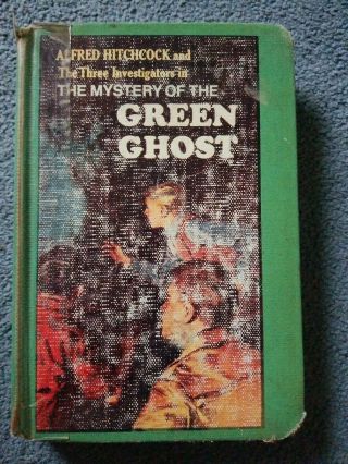 1965 Hardcover Alfred Hitchcock Three Investigators 4 Mystery Of The Green Ghost