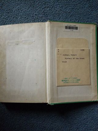 1965 Hardcover Alfred Hitchcock Three Investigators 4 Mystery of the Green Ghost 3