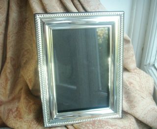 Old Vintage Silver Plated Edwardian Style Photo Frame Photograph