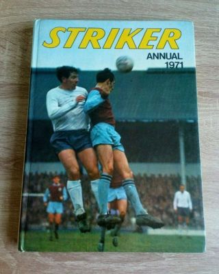 Striker Annual 1971 Vintage Football/soccer Hardback