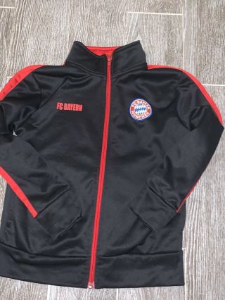 Fc Bayern Munchen Jacket Youth Medium 10 - 12 Yrs (a31)